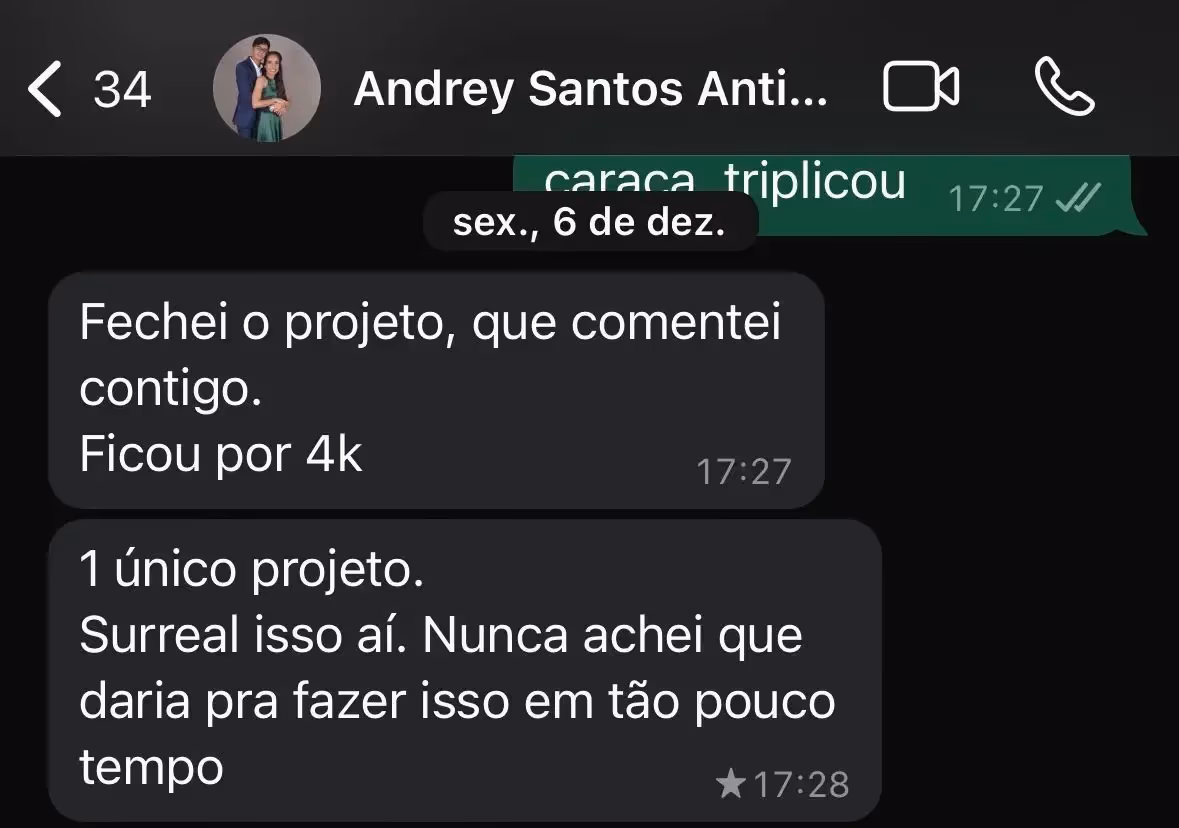 Andrey — 3 meses