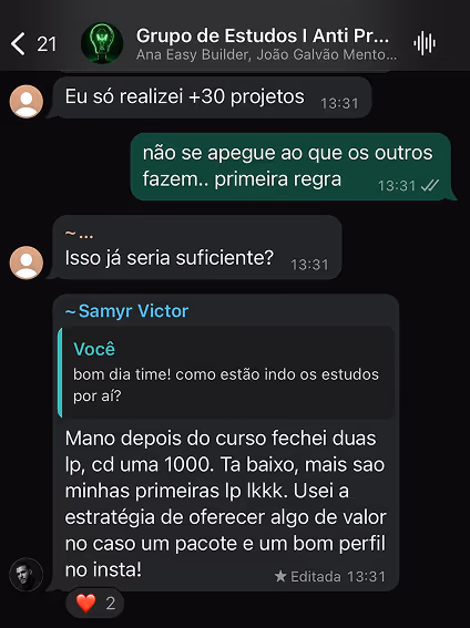 Depoimento sobre projetos fechados com Easy Builder
